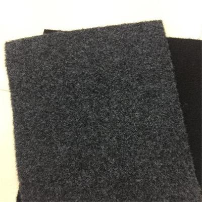 汇朋毛毡 厂家直供汽车内饰毛毡，打造高品质黑色地毯半起绒布体验